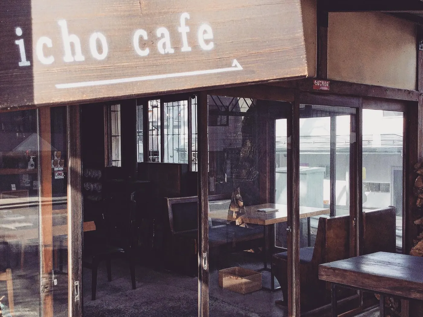 icho cafe 外観